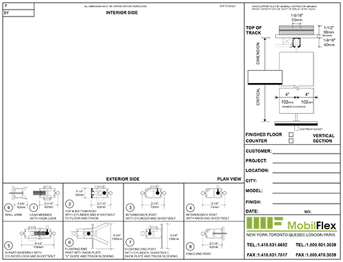 MobilFlex inc. - <b>Shop drawing</b>