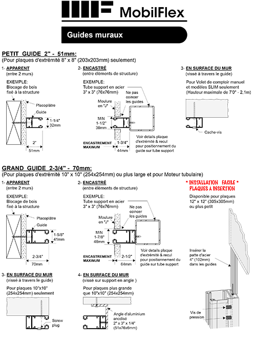 MobilFlex inc. - <b>Guides</b>