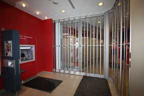 Royal sliding door bank